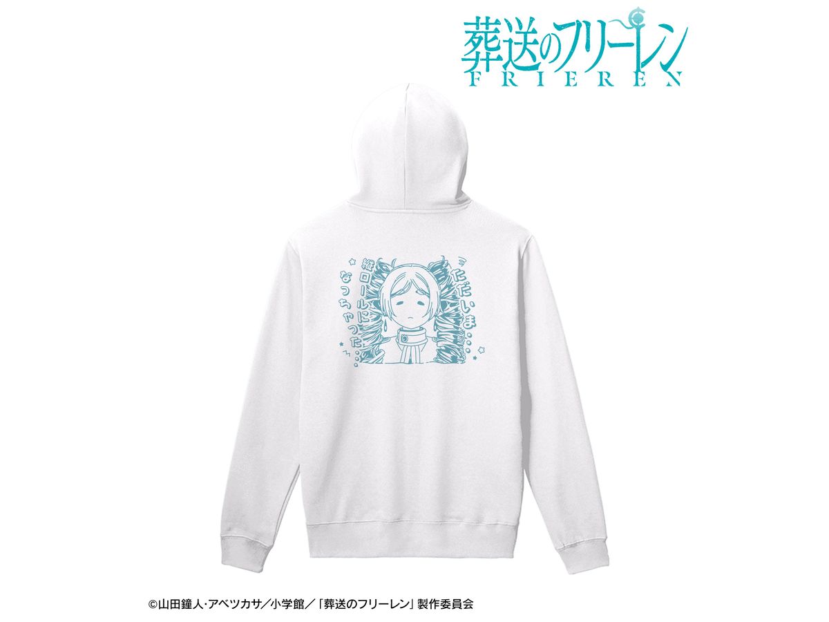 Frieren: Beyond Journey's End: It Became A Vertical Roll... Back Print Parka Men's (Size/L)