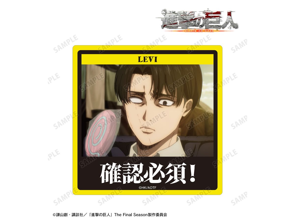 Attack On Titan: Levi Scene Die-Cut Sticker Vol.2