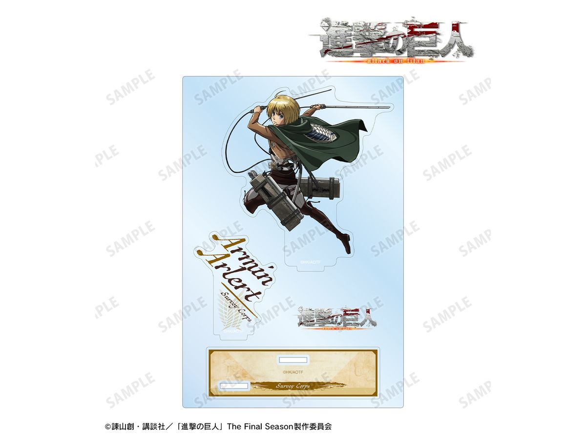 Attack On Titan: Armin 3D Activation Ver. Big Acrylic Stand With Parts