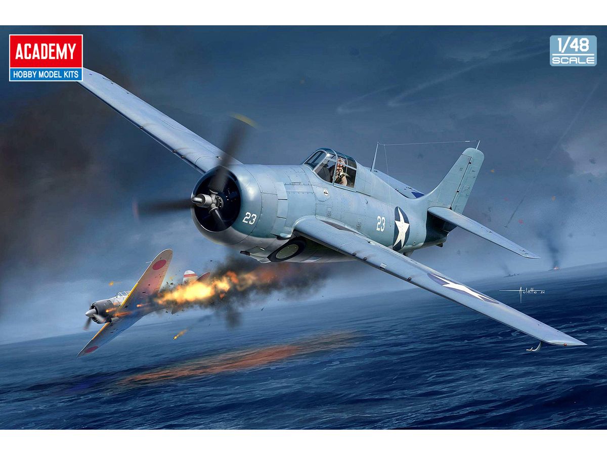 F4F-4 Wildcat Battle of Midway
