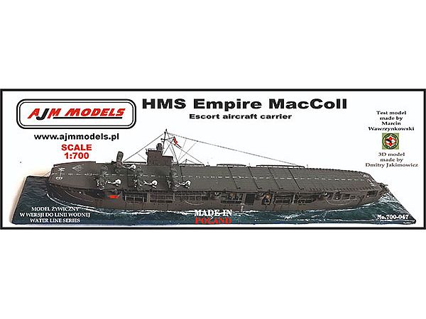 HMS Empire MacColl - Escort aircraft carrier