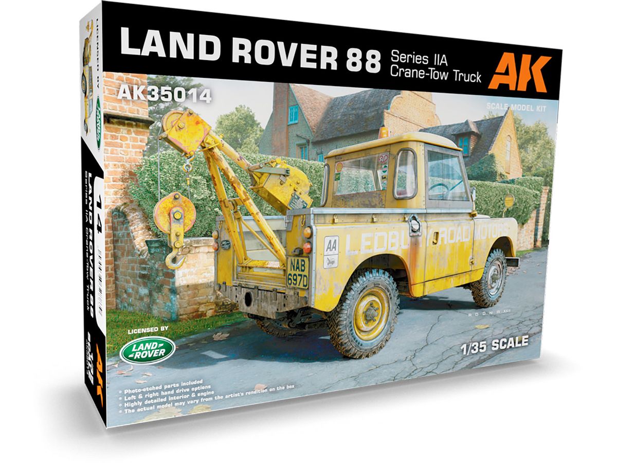 Land Rover 88 Series IIA Crane-Tow Truck