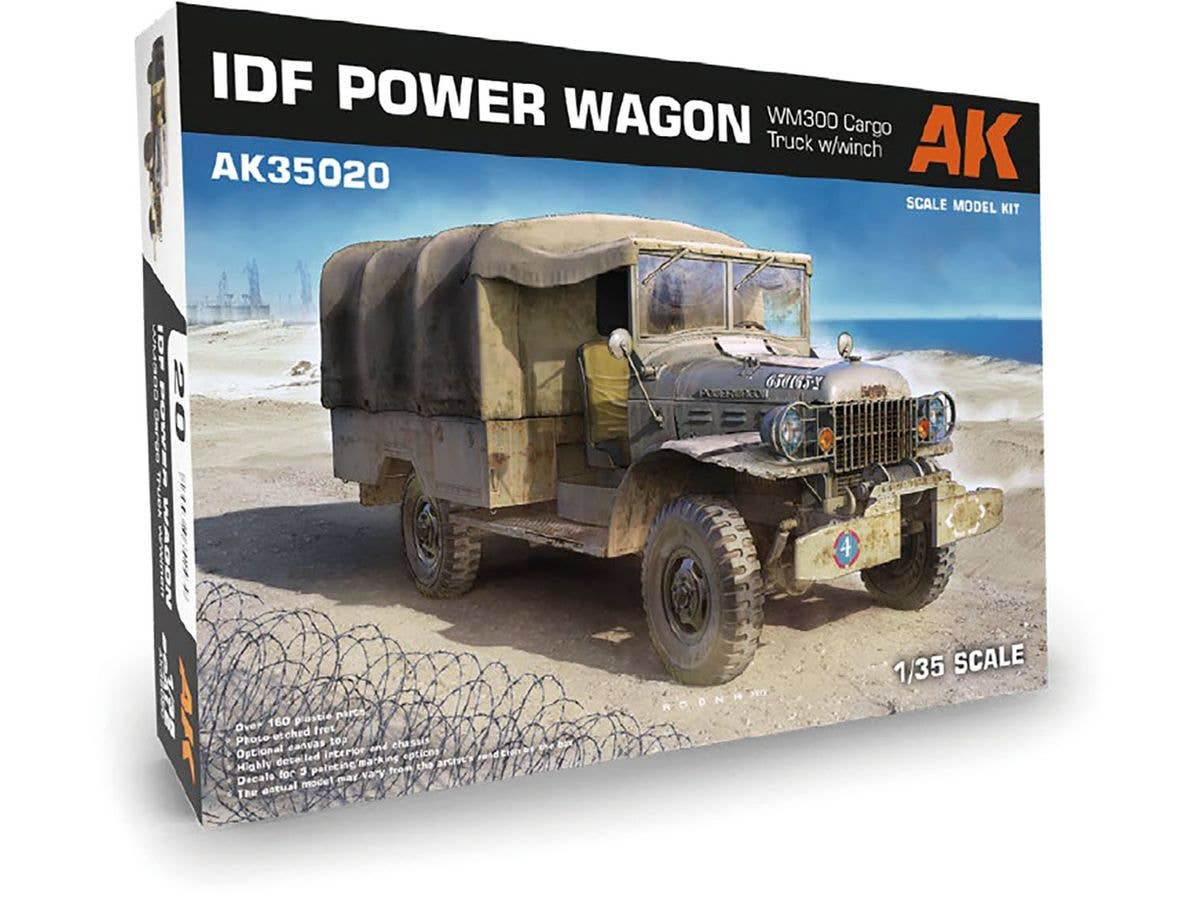 Israel Defense Forces IDF Power Wagon WM300 Cargo Truck Winch Equipped Type