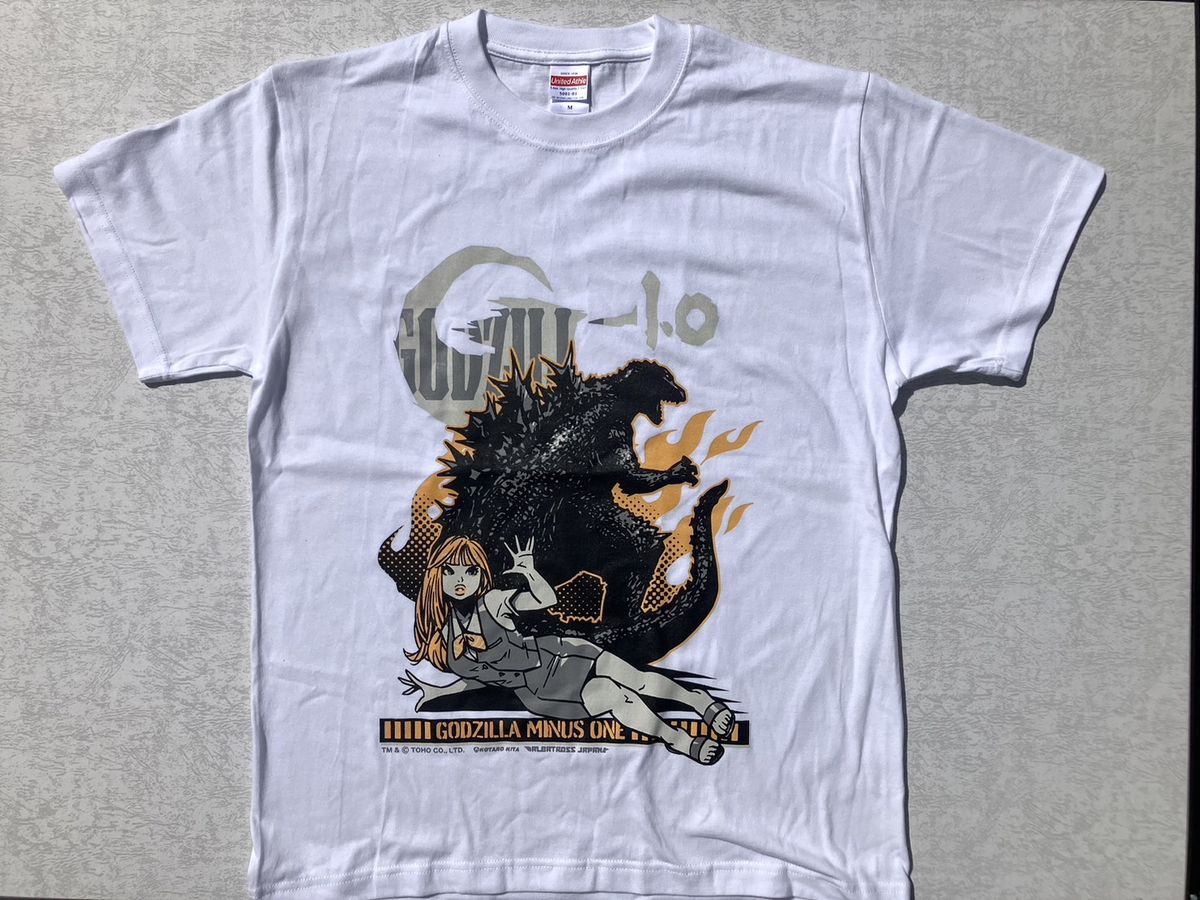Toho Kaiju T-shirt Collection Godzilla 1.0 White XL