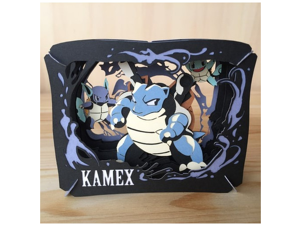 Pokemon: Paper Theater Blastoise