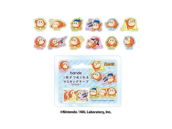 Kirby: bande Masking Tape That Can Be Turned One By One Waddle Dee