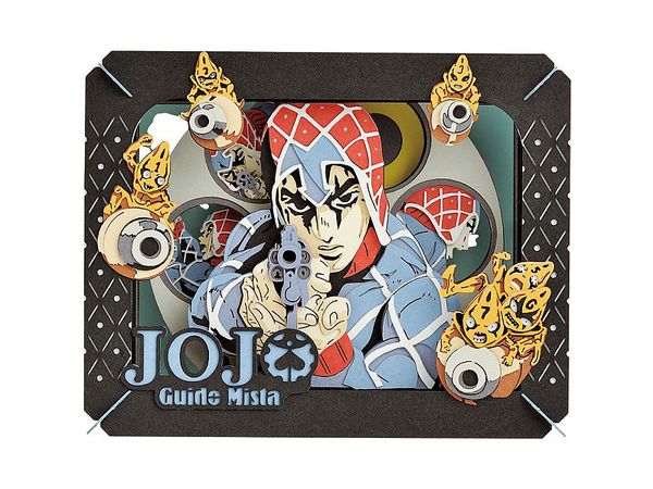 Anime Jojo's Bizarre Adventure: Golden Wind:PAPER THEATER PT-178X Guido Mista