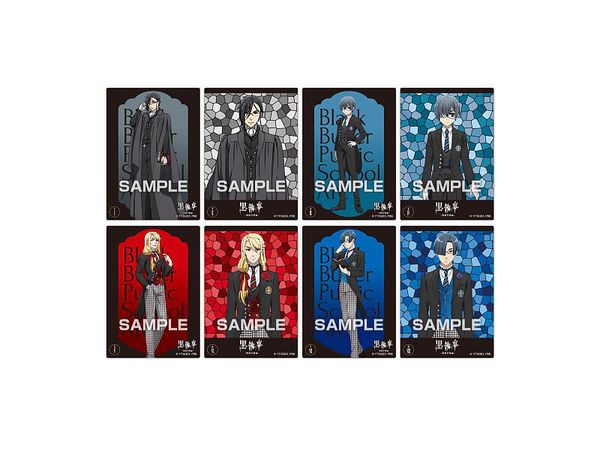 Anime Black Butler -Boarding School Edition-: Clear Card Collection Gum Regular Edition 1Box 16Pcs
