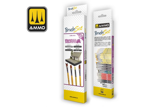 Dioramas Brushes Set