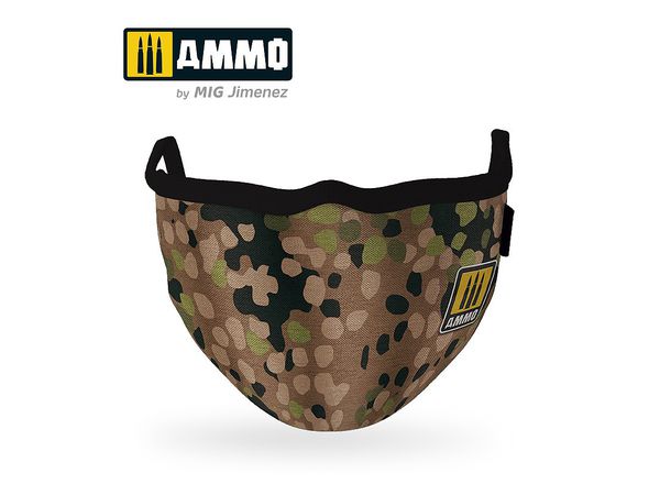 Fashion Mask Pea Pattern Camouflage