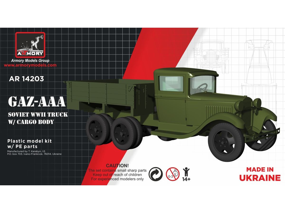GAZ-AAA Soviet WWII Cargo Truck