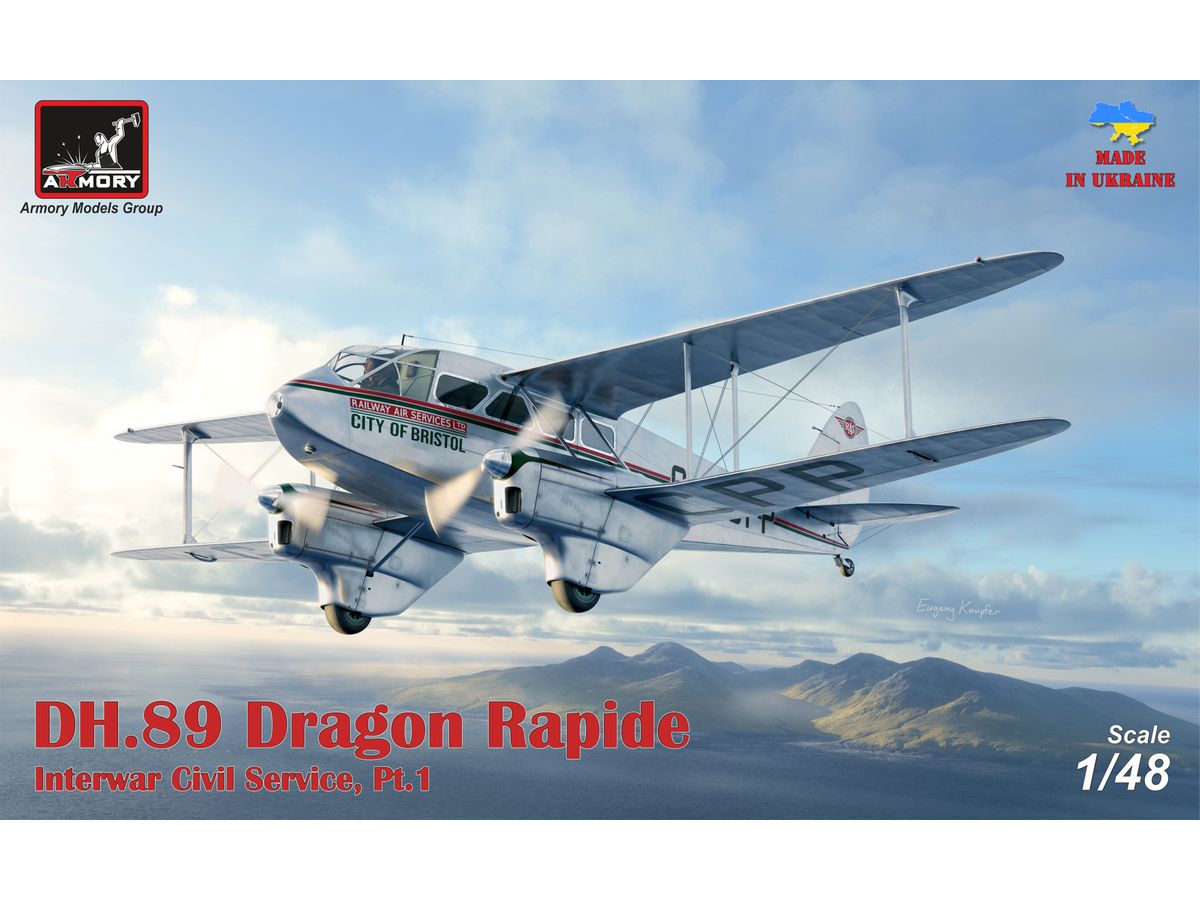 DH.89 Dragon Rapide - Short-Haul Airliner Interwar Service Pt.1 - Railway Air Services