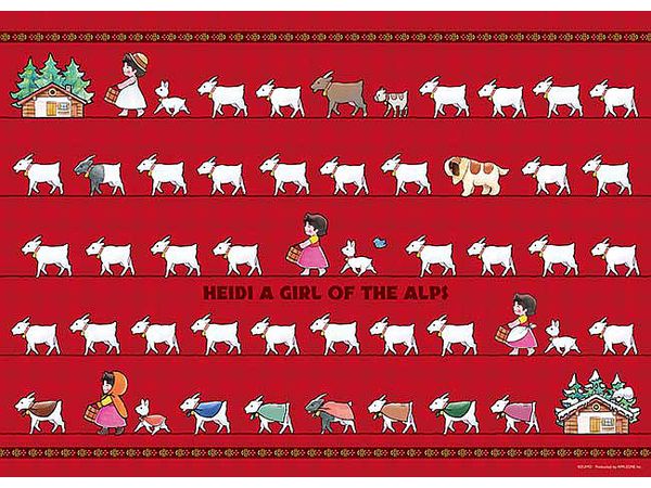 Heidi, Girl of the Alps: Wait and see (four seasons) 500pcs (53 x 38cm)