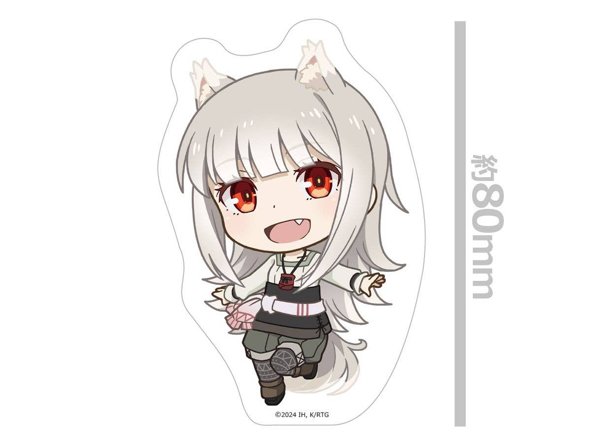Tv Anime Spice And Wolf Merchant Meets The Wise Wolf: Die-Cut Sticker Deformed Character Myuri