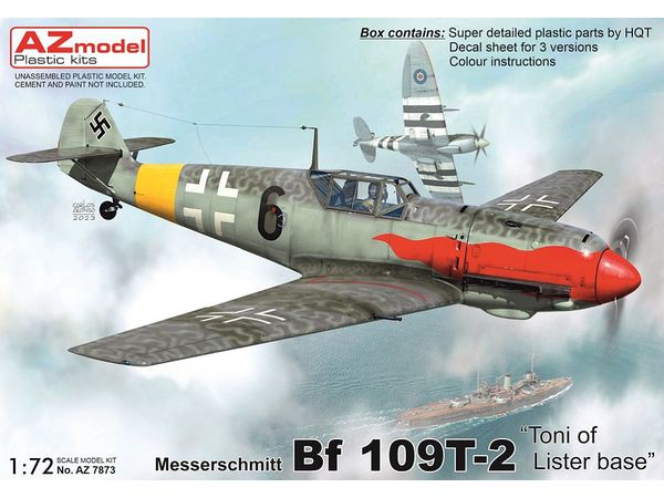 Messerchmitt Bf109T-2 Toni of Lister Base