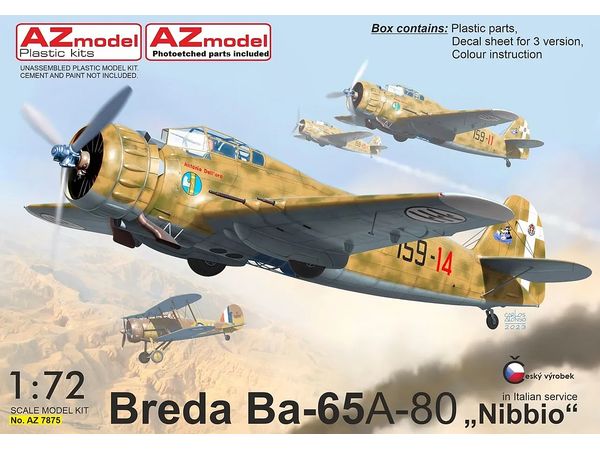 Breda Ba-65A-80 Nibbio In Italian Service Deluxe Edition