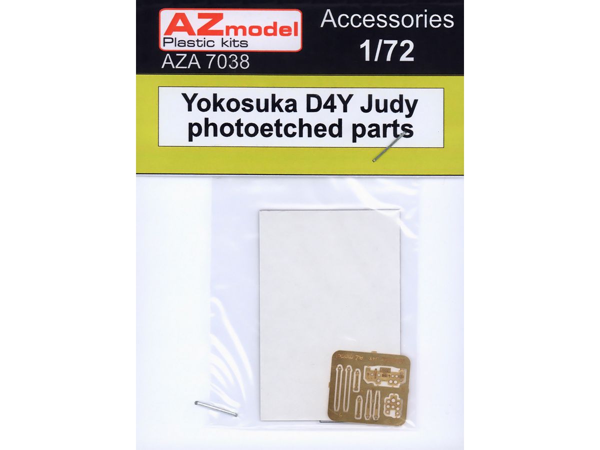 Yokosuka D4Y Judy photoetched parts (for AZ model)