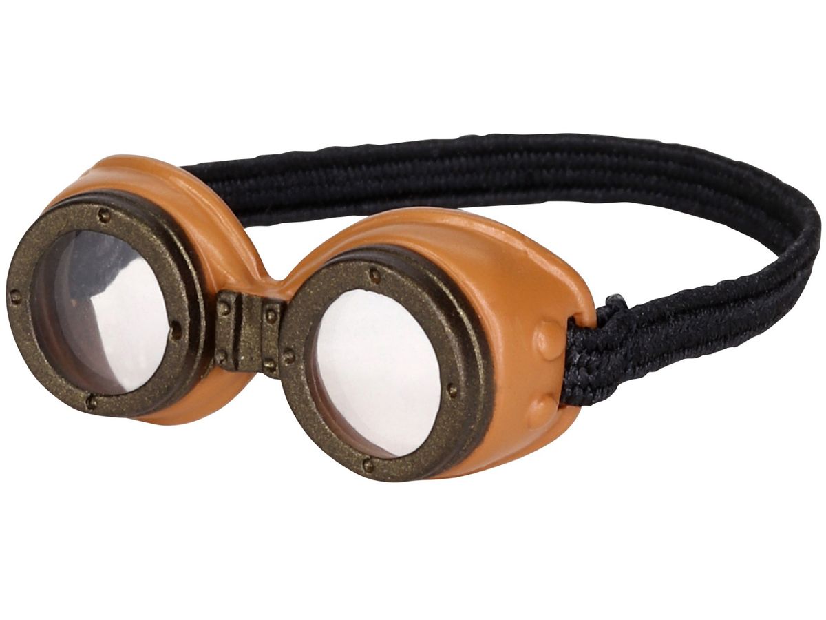 Lil'Fairy Goggles (Made of PVC)- Camel (1/12, 1/6 Compatible) (Resale)