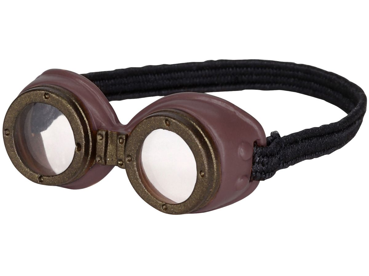 Lil'Fairy Goggles (Made of PVC)- Dark Brown (1/12, 1/6 Compatible)