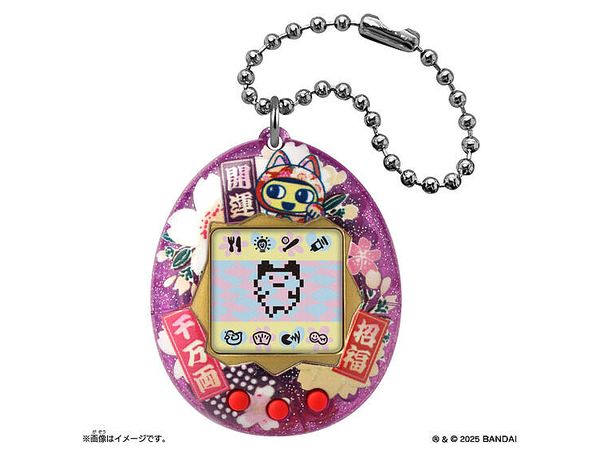 Original Tamagotchi Maneki Neko Mametchi inspired by Edo Kimekomi Doll