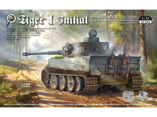 Tiger I Initial Sd.Kfz.181 Pz.Kpfw.VI Ausf.E Initial Production s.Pz.Abt 502 (September 1942)