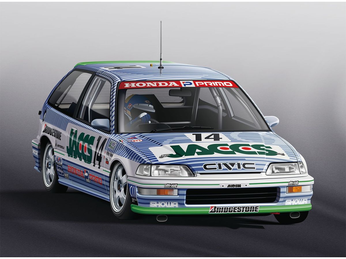 Series Honda Civic EF-9 Gr.A 1991 JTC Inter TEC