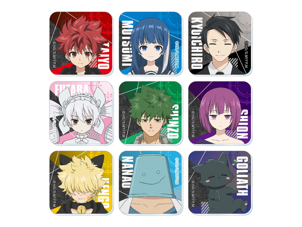 Mission Yozakura Family: Trading Acrylic Magnet: 1Box (9pcs)