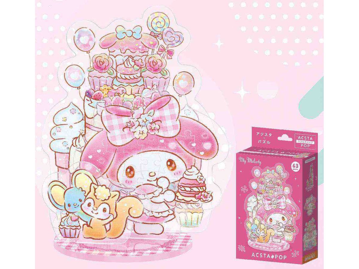 Acsta Pop: My Melody 63pcs (129x105x75mm)