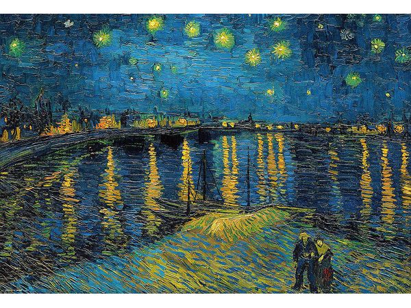 Starry Night on the Rhone River 1000pcs (72 x 49cm)