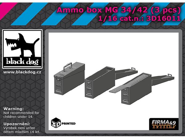 Ammo box M6 34/42   3 pcs