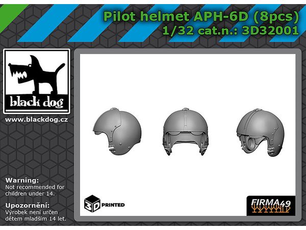 Pilot helmet APH-6 D  8 pcs