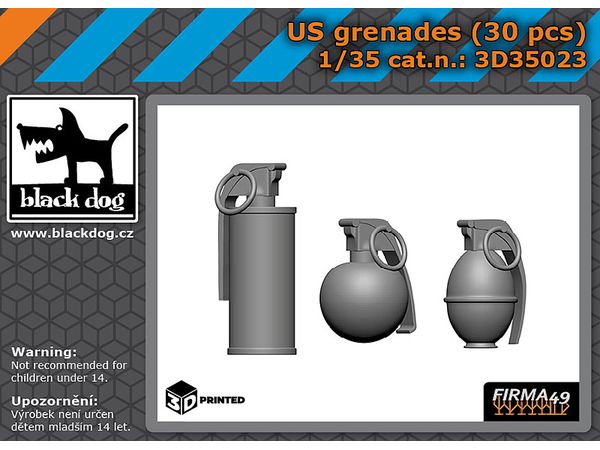 US grenades (30 pcs)