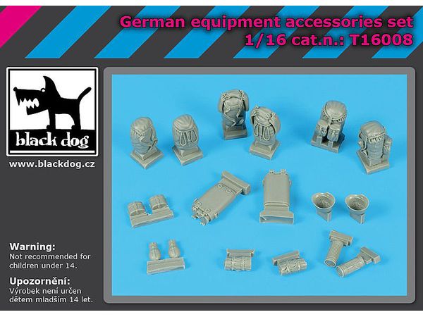 German equipment accessories set