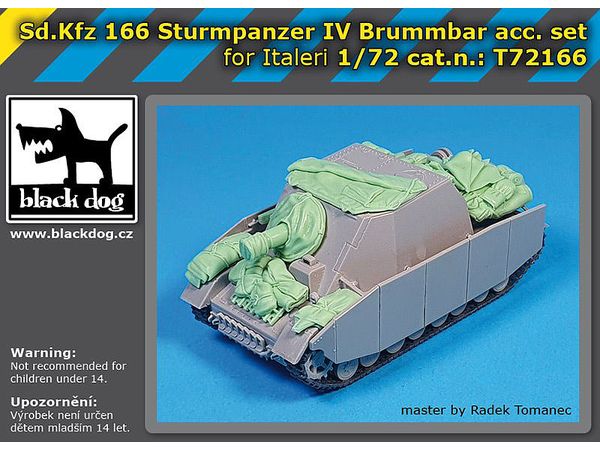 SD Kfz.166 Sturmpanzer IV Brummbar acc. Set