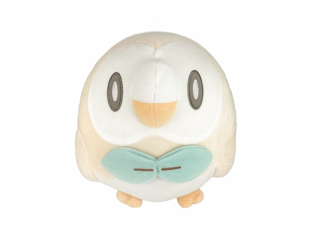 Pokepiece Fluffy Plush Toy B Rowlet