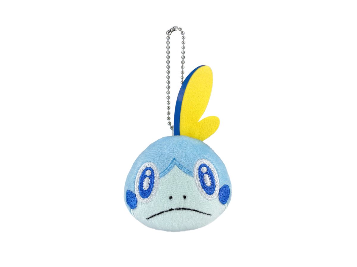 Pokemon face plush toy with ball chain vol.3 Sobble D