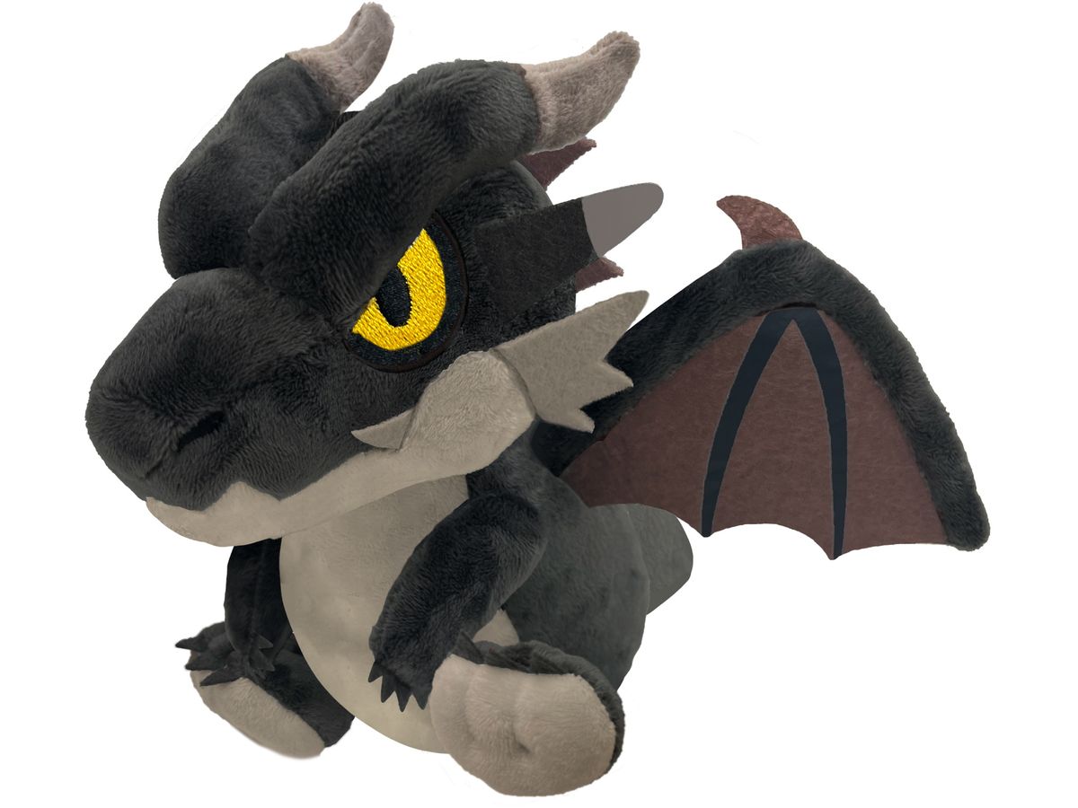 Monster Hunter: Deformed Plush Toy Black Dragon Fatalis