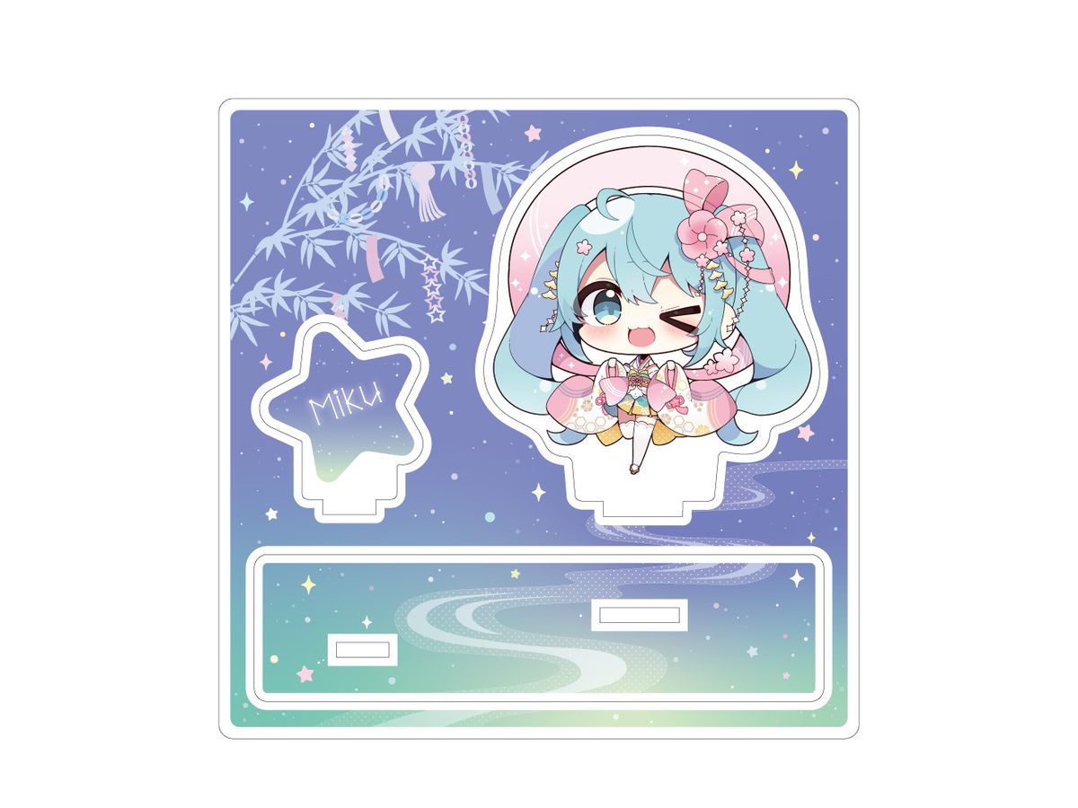 Hatsune Miku Akihabara Festival 2024: Mini Character Acrylic Diorama Tanabata Ver. / Hatsune Miku