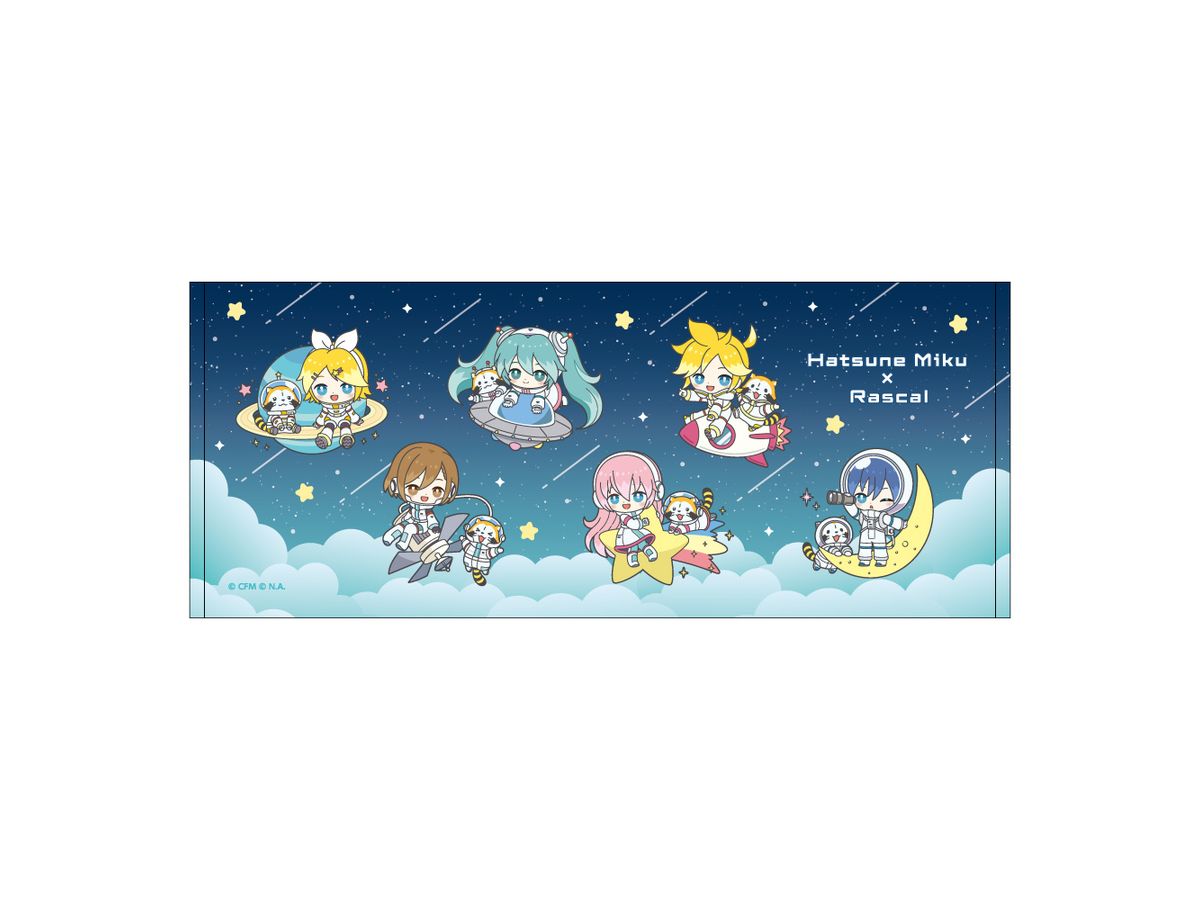 Hatsune Miku x Rascal 2024 Face Towel