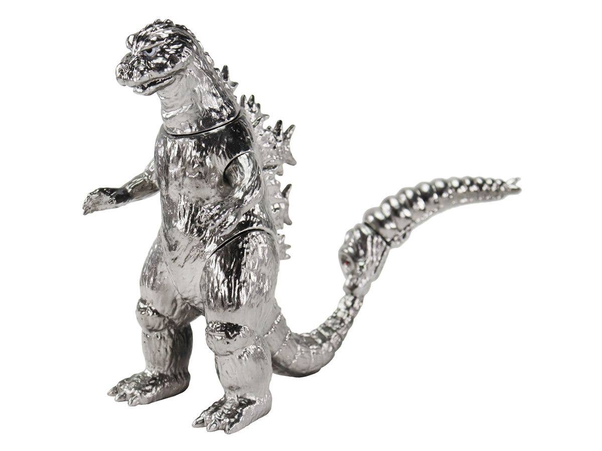 Middle Size Series (13th) Godzilla (1964) Plated Paint Silver Ver.