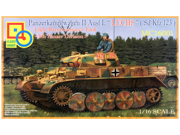 German Panzerkampfwagen II Ausf.L "LUCHS" (Sd Kfz 123) [9th Panzer Division]