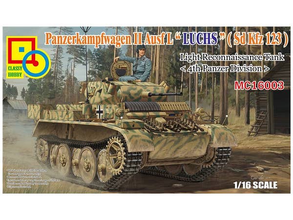 Panzerkampfwagen II Ausf L Luchs (Sd Kfz 123) Light Reconnaissance Tank (4th Panzer Division)