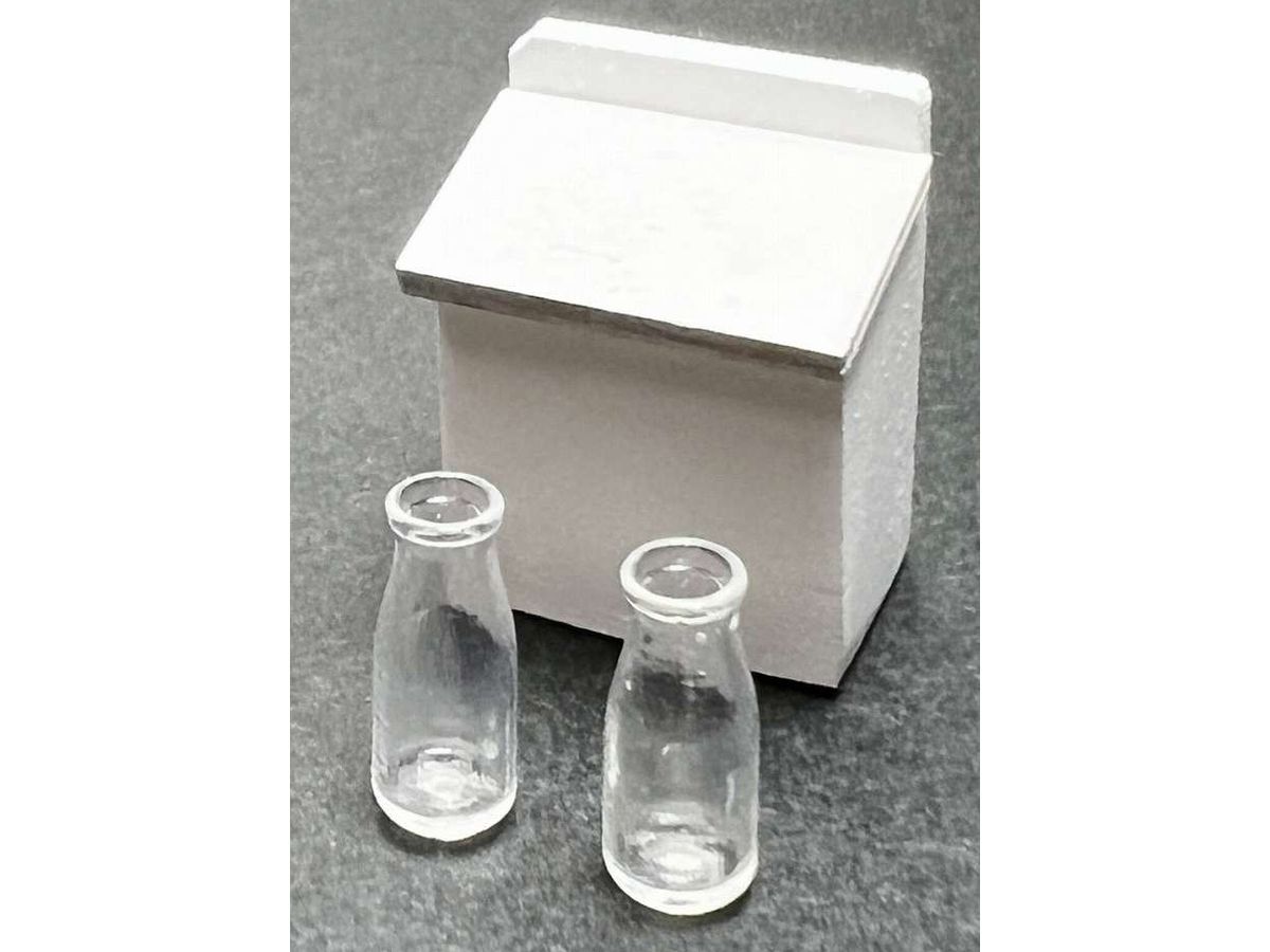 Milk Bottle and Milk Box