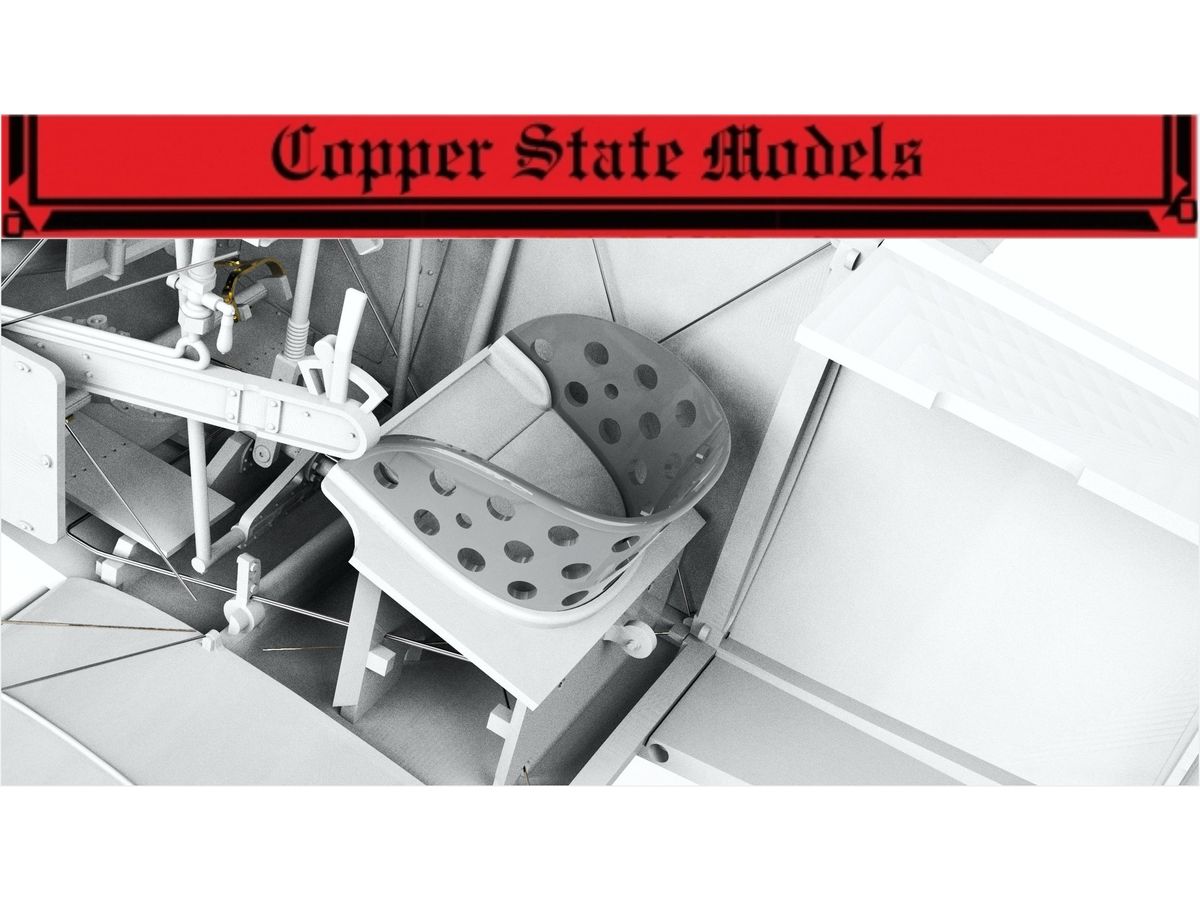 Nieuport 11/16 pilot seat backrest
