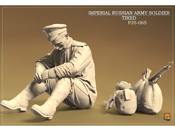 Imperial Russian Soldier - Tired