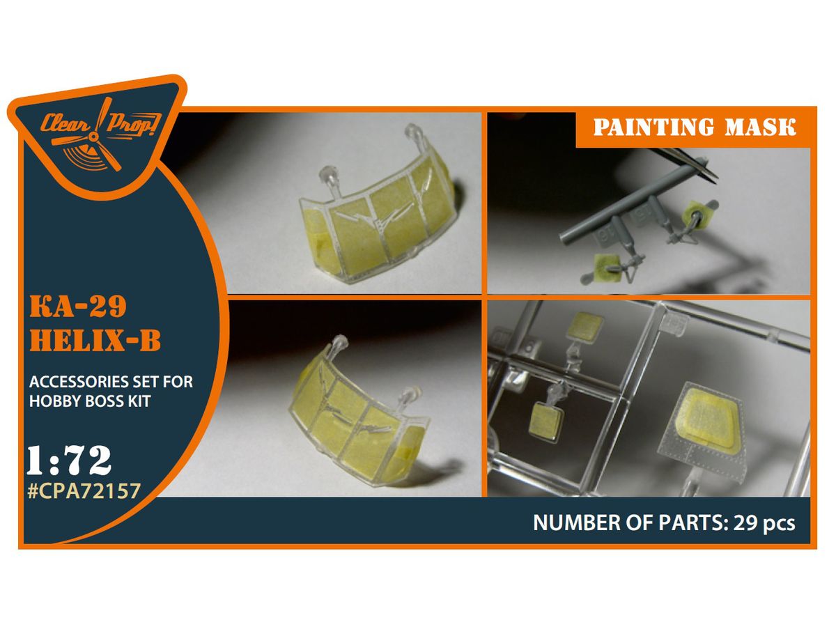 Ka-29 Helix-B painting mask (for Hobby Boss)
