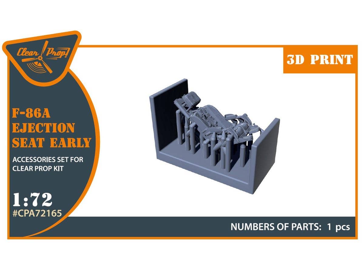 F-86A Ejection seat early for Clear Prop! Kits