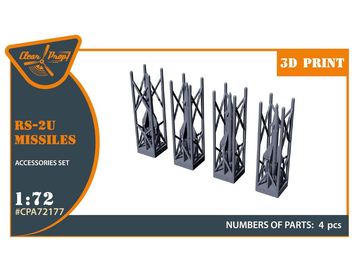RS-2U (4pcs) used on the following airplanes: MiG-19PM/PML, MiG-21PF/PFM, Su-9
