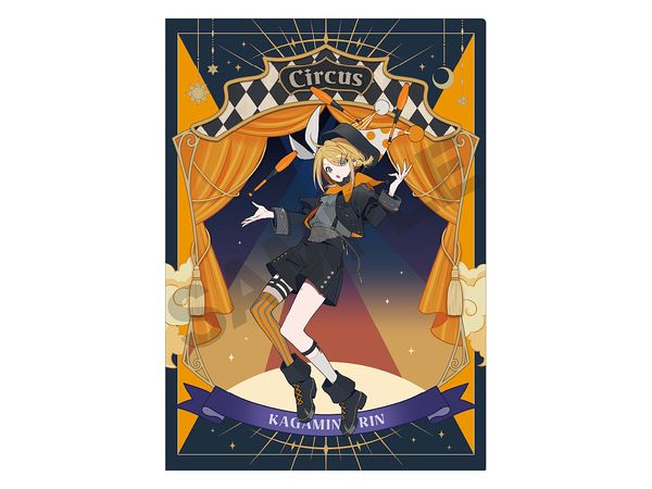 Hatsune Miku: Single Clear File Kagamine Rin Black Circus