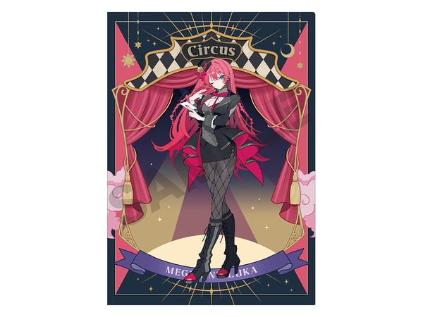 Hatsune Miku: Single Clear File Megurine Luka Black Circus
